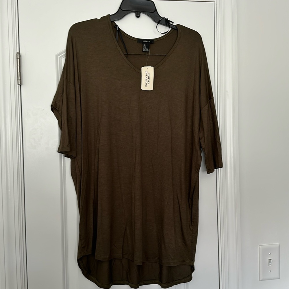 Forever 21 Army Green Tunic